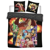 One piece - punk hazard - parure de lit 200x200 - '100% microfibre'