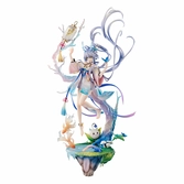 Vsinger statuette pvc 1/7 luo tianyi: chant of life ver. 40 cm