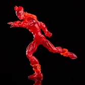 Fantastic four marvel legends retro figurine human torch 15 cm