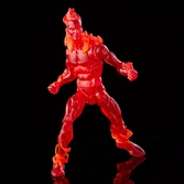 Fantastic four marvel legends retro figurine human torch 15 cm