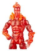 Fantastic four marvel legends retro figurine human torch 15 cm