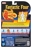 Fantastic four marvel legends retro figurine human torch 15 cm
