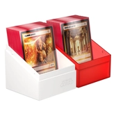 Ultimate guard boulder deck case 100+ synergy rouge/blanc