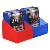 Ultimate guard boulder deck case 100+ synergy bleu/rouge