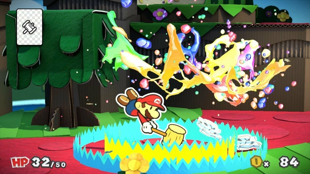Paper Mario Color Splash WII U