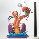 Rick and morty gallery statuette 25 cm