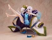 She professed herself pupil of the wise man statuette pvc 1/7 emilia: graceful beauty ver. 18 cm