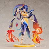 Arknights statuette pvc 1/7 ch'en: spring festival ver. 25 cm