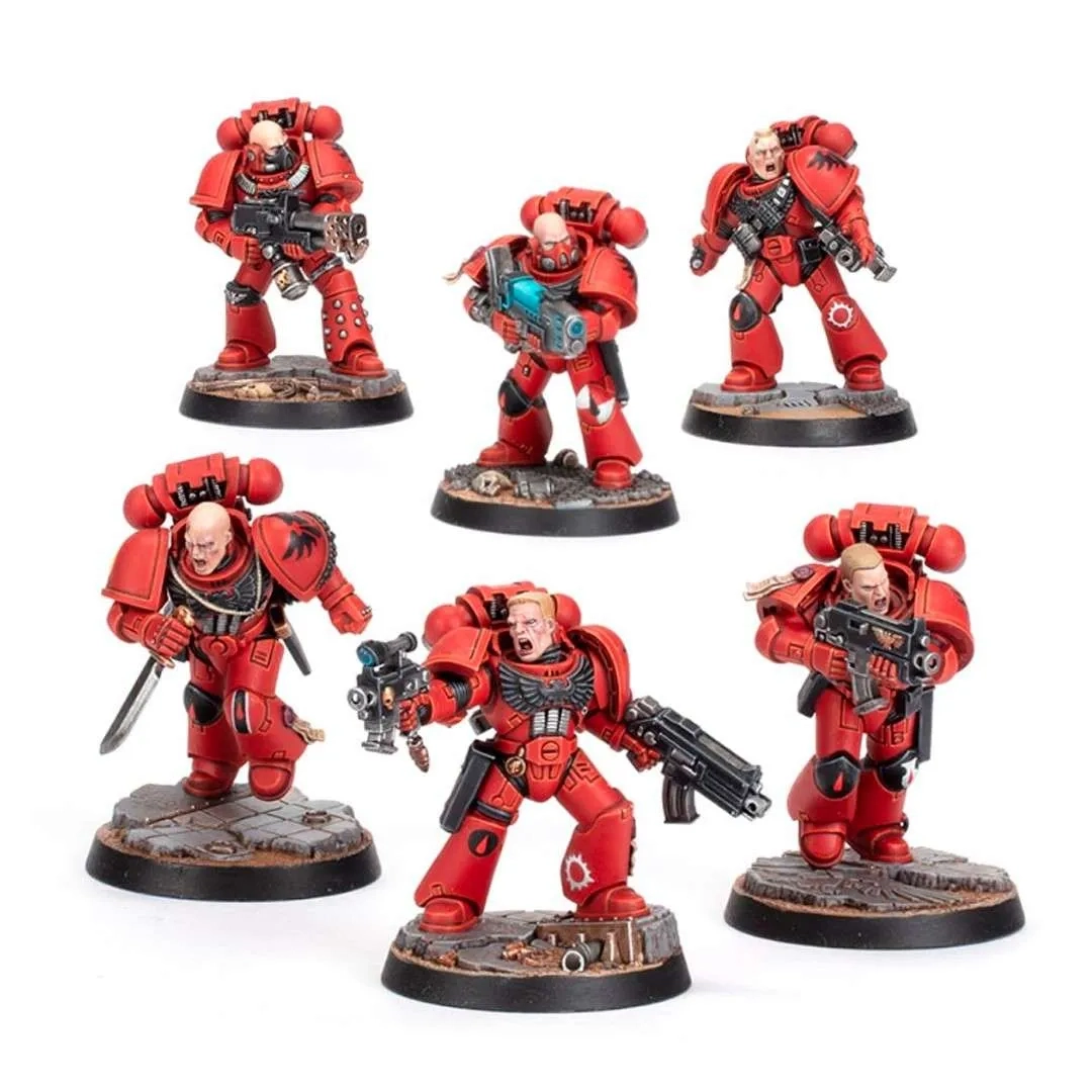 Warhammer 40.000 space marine heroe présentoir figurines miniatures blood  angels collection 2 (8)
