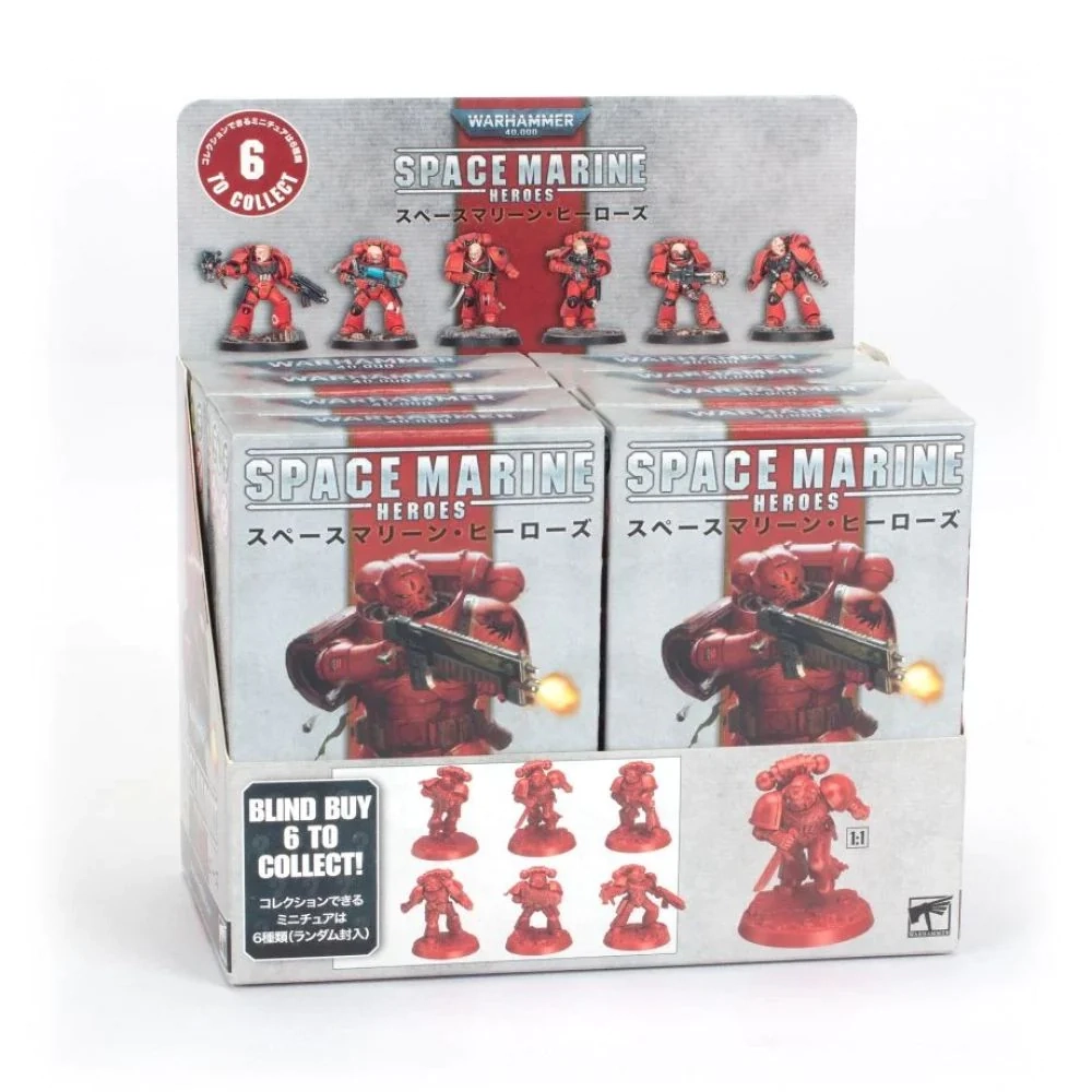 Warhammer 40.000 space marine heroe présentoir figurines miniatures blood  angels collection 2 (8)