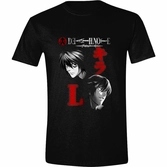 Death note t-shirt written name  (m)