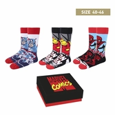 Marvel pack 3 paires de chaussettes avengers 40-46