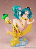 Urusei yatsura statuette pvc 1/7 lum & ten box cafe & space collaborationn 20 cm