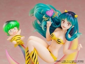 Urusei yatsura statuette pvc 1/7 lum & ten box cafe & space collaborationn 20 cm