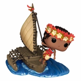Disney's 100th anniversary pop! rides super deluxe vinyl figurine moana (finale) 15 cm