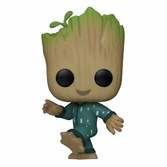 Je s'appelle groot pop! vinyl figurine groot pjs (dancing) 9 cm