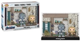 Avengers endgame pack 2 pop moments deluxe vinyl figurines thor's house 9 cm