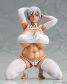 Original character statuette 1/5 hiiragi yuka brown skin ver. 18 cm