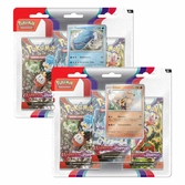 Pokémon tcg schwert & schild: karmesin & purpur pack 3 blister allemand