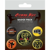 Cobra kai - no mercy - pack 5 badges