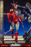 Les avengers figurine movie masterpiece diecast 1/6 iron man mark vi vi (2.0) cm