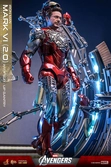 Les avengers figurine movie masterpiece diecast 1/6 iron man mark vi vi (2.0) cm