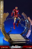 Les avengers figurine movie masterpiece diecast 1/6 iron man mark vi vi (2.0) cm