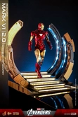 Les avengers figurine movie masterpiece diecast 1/6 iron man mark vi vi (2.0) cm