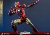 Les avengers figurine movie masterpiece diecast 1/6 iron man mark vi vi (2.0) cm
