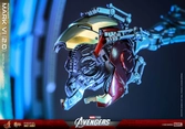 Les avengers figurine movie masterpiece diecast 1/6 iron man mark vi vi (2.0) cm