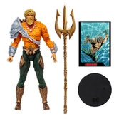 Dc direct page punchers figurine et comic book aquaman (aquaman) 18 cm
