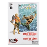 Dc direct page punchers figurine et comic book aquaman (aquaman) 18 cm