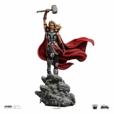 Thor: love and thunder statuette bds art scale 1/10 mighty thor jane foster 29 cm