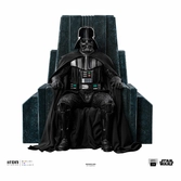 Star wars statuette legacy replica 1/4 darth vader on throne 81 cm