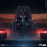 Star wars statuette legacy replica 1/4 darth vader on throne 81 cm