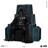 Star wars statuette legacy replica 1/4 darth vader on throne 81 cm