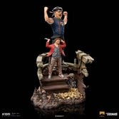 The goonies statuette deluxe art scale 1/10 sloth and chunk 30 cm