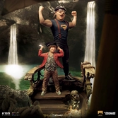 The goonies statuette deluxe art scale 1/10 sloth and chunk 30 cm