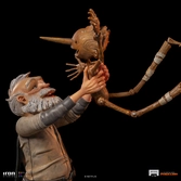 Jurassic park statuette 1/20 demi art scale t-rex attacks donald gennaro 30 cm