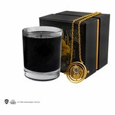 Harry potter bougie avec collier marauder's map