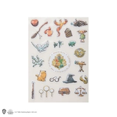 Harry potter puffy autocollants hogwarts essentials