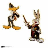 Looney tunes pack 2 pin's bugs bunny & daffy duck at hogwarts