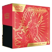 Pokémon schwert & schild: karmesin & purpur top trainer box allemand