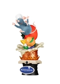 Ratatouille d-stage pvc diorama remy 15 cm