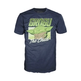 Funko loose tee: star wars: the mandalorian - grogu retro tour - l eng merchandising