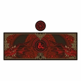 Dungeons & dragons set sous-mains revêtu & sous-verre graphic