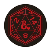 Dungeons & dragons set sous-mains revêtu & sous-verre graphic