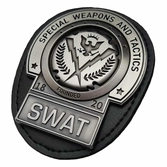 Batman réplique 1/1 the dark knight gotham city swat badge limited edition