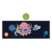 Rick & morty set sous-mains revêtu & sous-verre cosmos