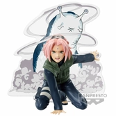 Naruto shippuden - haruno sakura - figurine panel spectacle 9cm